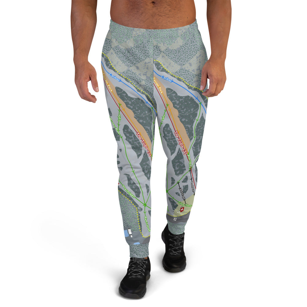 Hilltop, Alaska Ski Trail Map Men's Mid-Layer