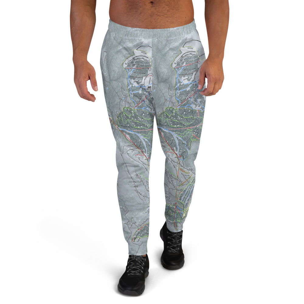 Big Sky Combo, Montana Ski Trail Map Men's Mid-Layer