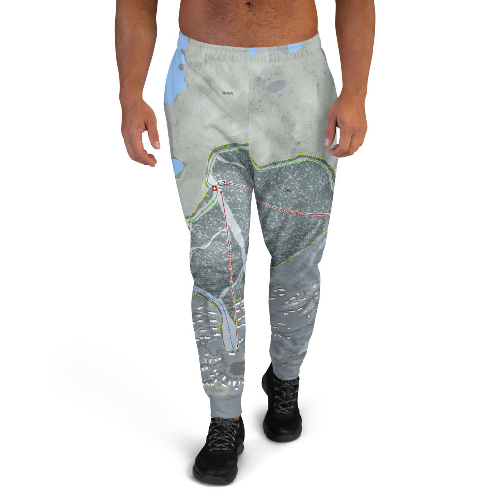 Mountain Creek, New Jersey Ski Trail Map Men's Mid-Layer - Powderaddicts