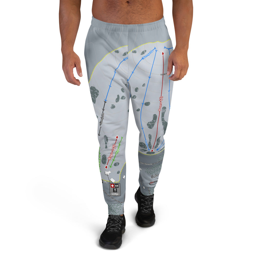 Echo Valley, Washington Ski Trail Map Men's Mid-Layer