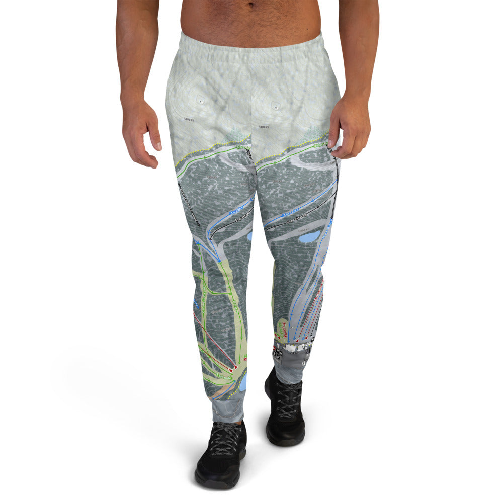 Catamount, New York Ski Trail Map Men's Mid-Layer