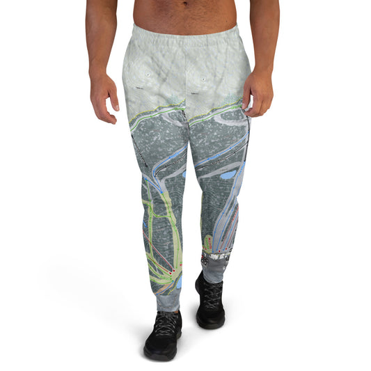 Catamount, New York Ski Trail Map Men's Mid-Layer - Powderaddicts