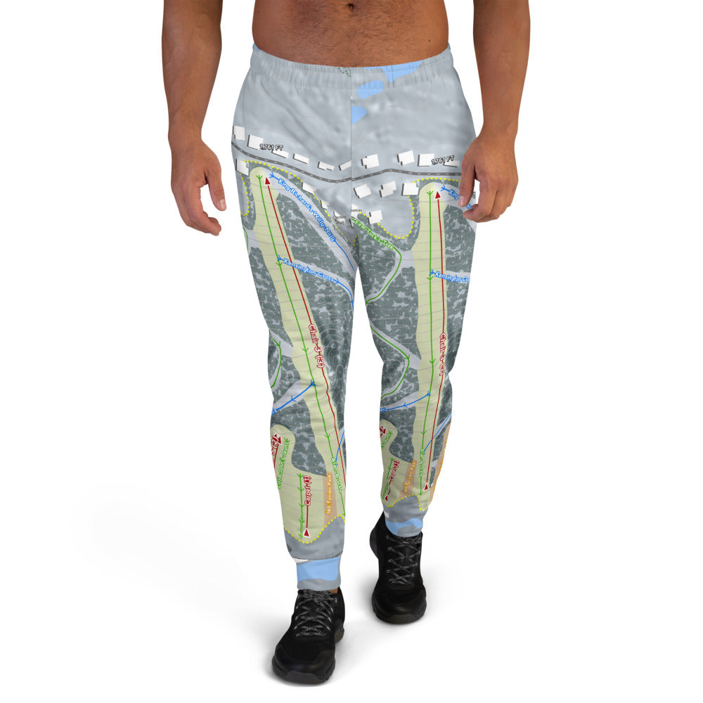 Peek'n Peak, New York Ski Trail Map Men's Mid-Layer