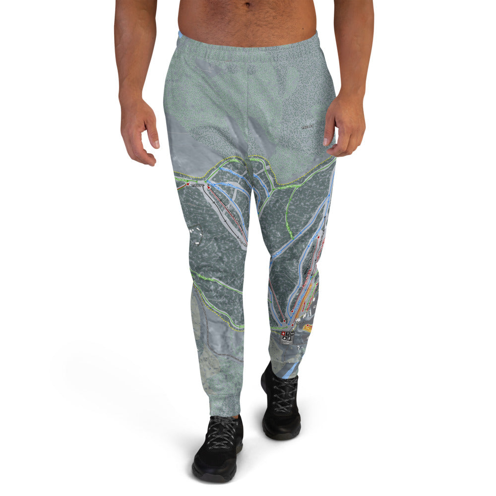 Titus Mountain, New York Ski Trail Map Men's Mid-Layer