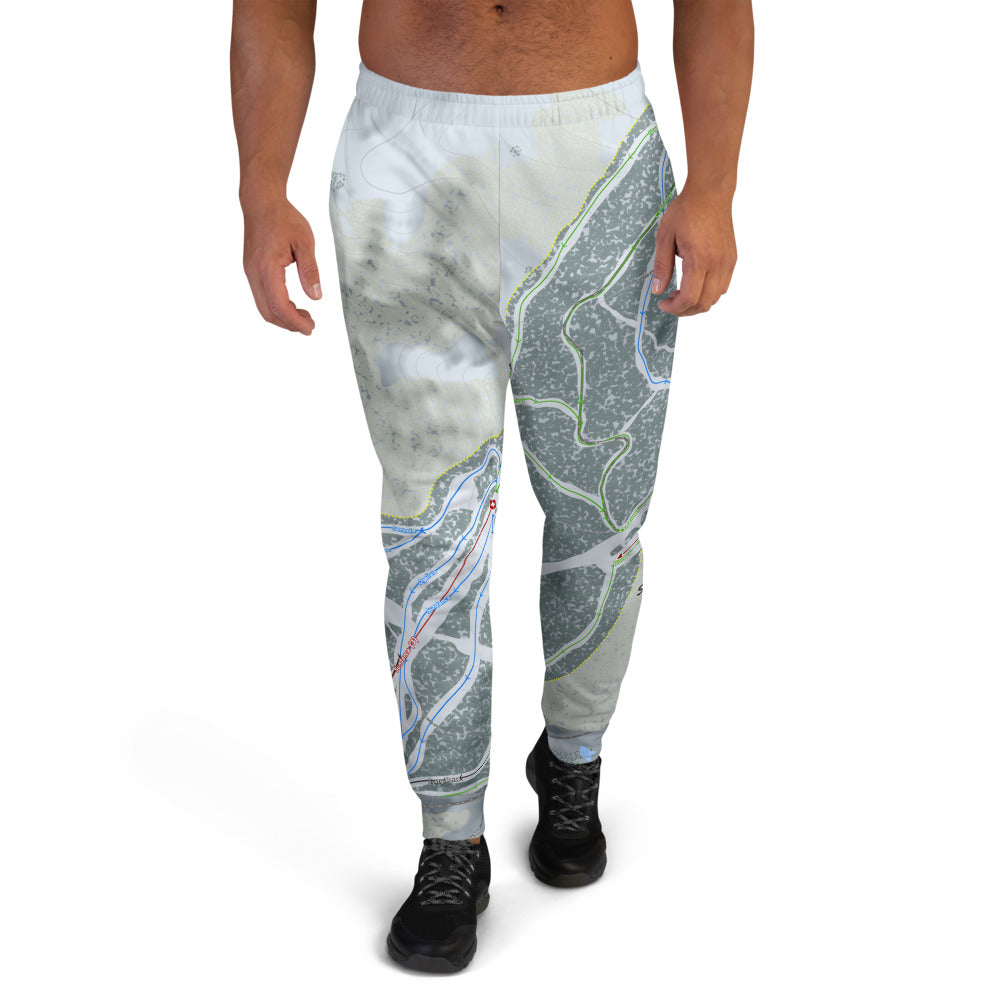 Snowy Range, Wyoming Ski Trail Map Men's Mid-Layer