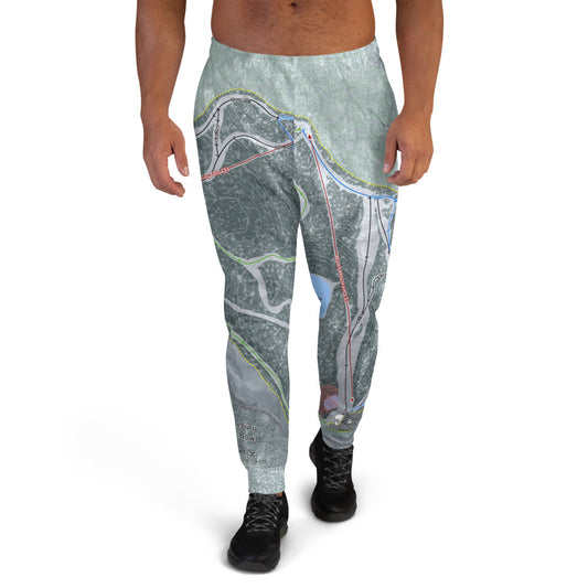 Middle Bury Snow Bowl, Vermont Ski Trail Map Men's Mid-Layer - Powderaddicts