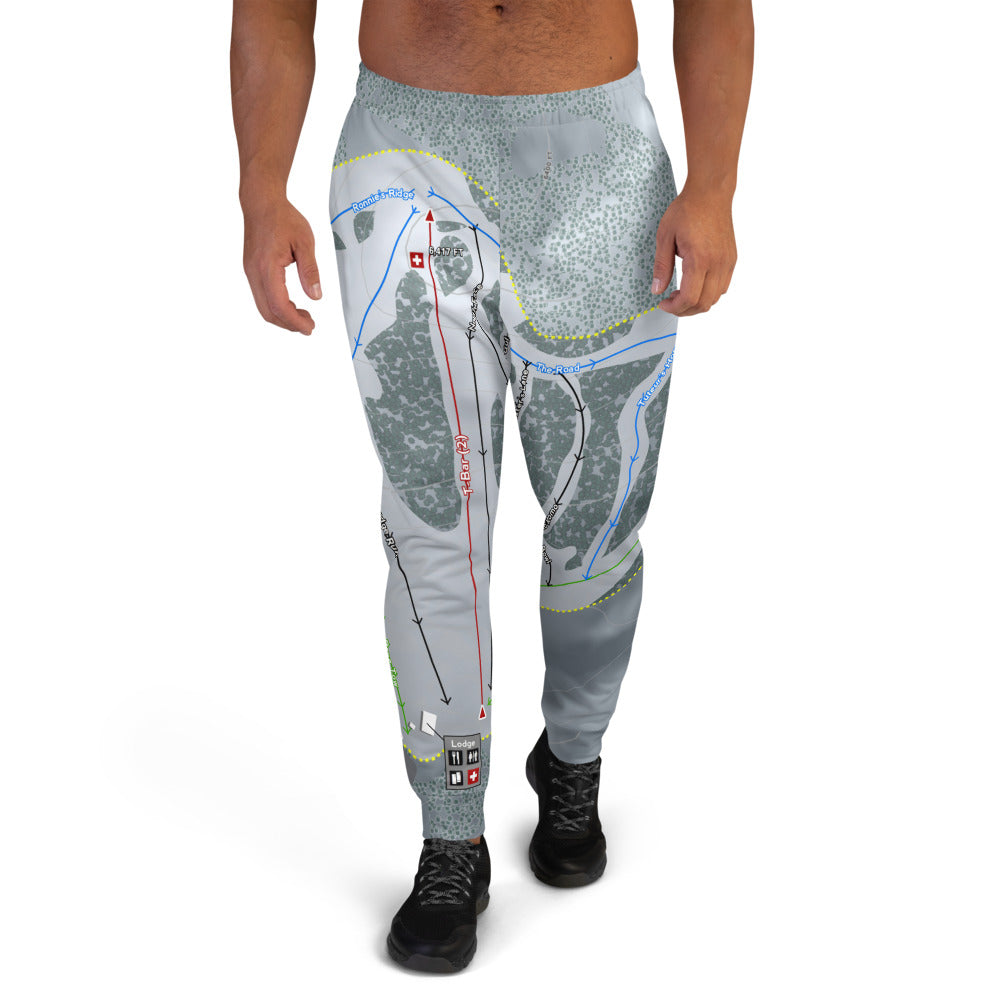 Cedar Pass, California Ski Trail Map Men's Mid-Layer