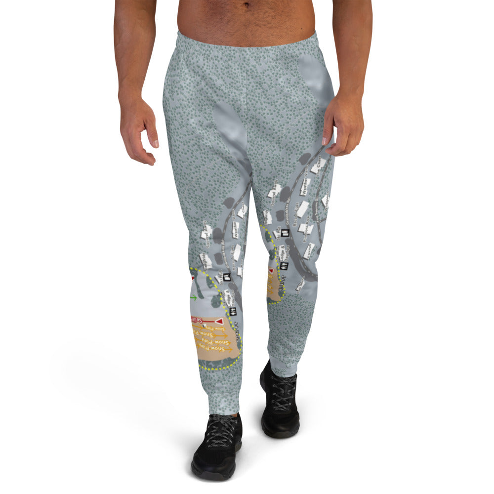 Granlibakken, California Ski Trail Map Men's Mid-Layer