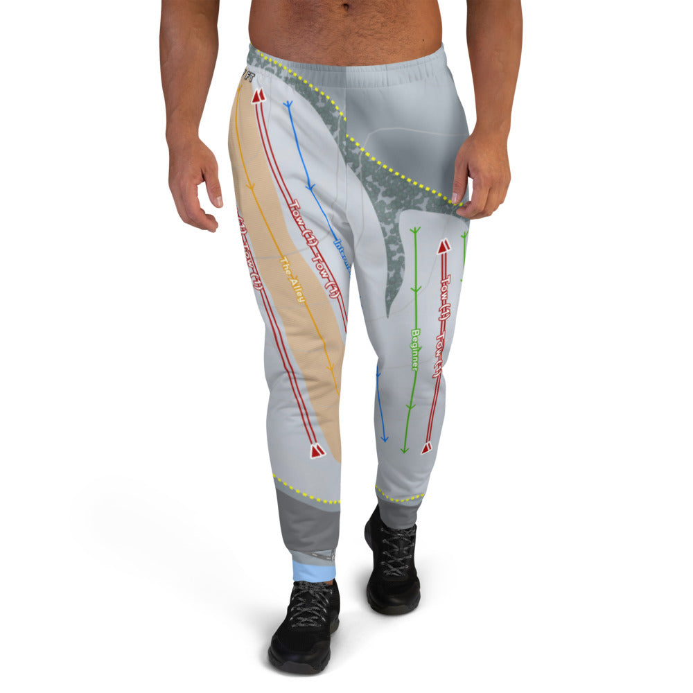 Four Lakes Snowsports, Illinois Ski Trail Map Men's Mid-Layer - Powderaddicts