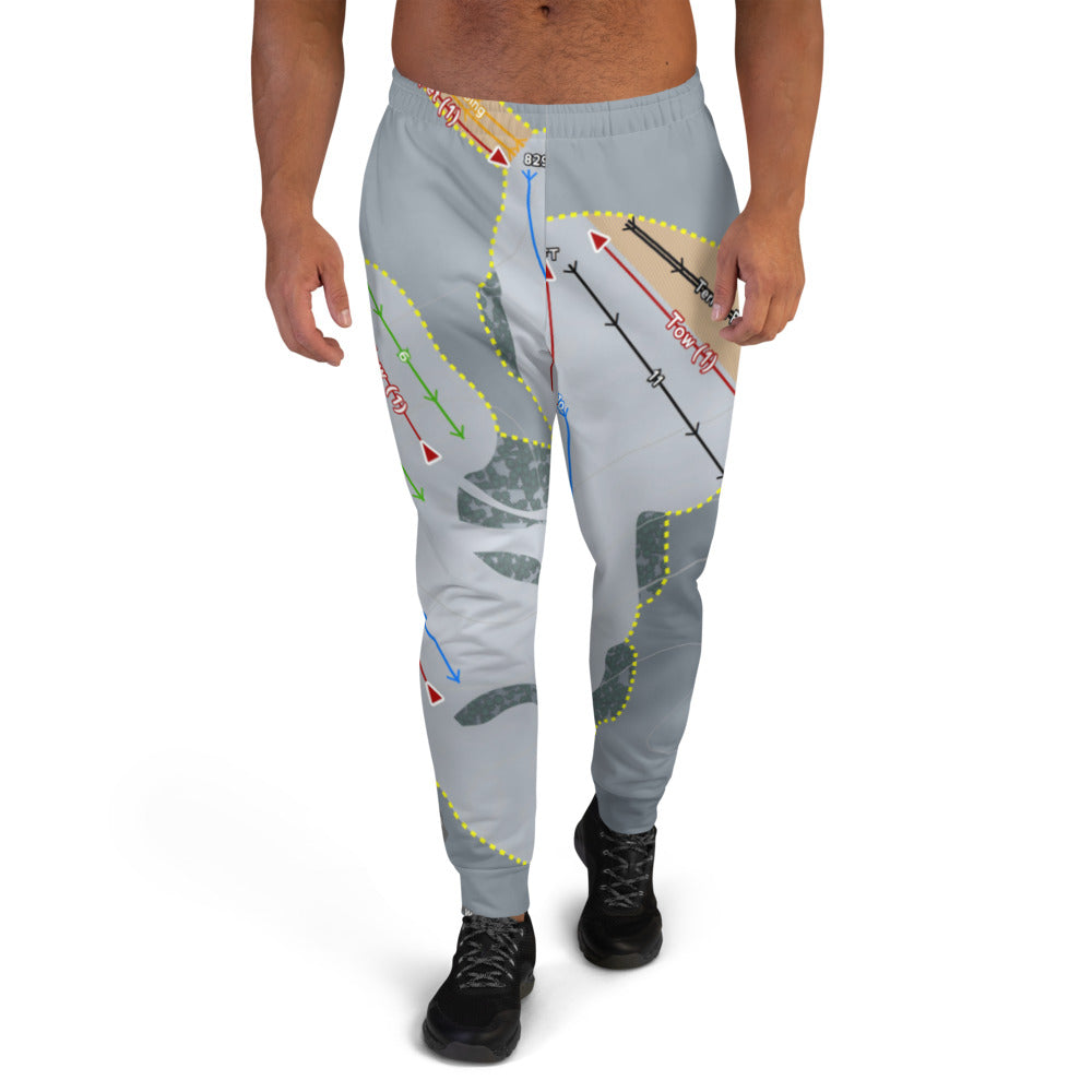 Villa Olivia, Illinois Ski Trail Map Men's Mid-Layer