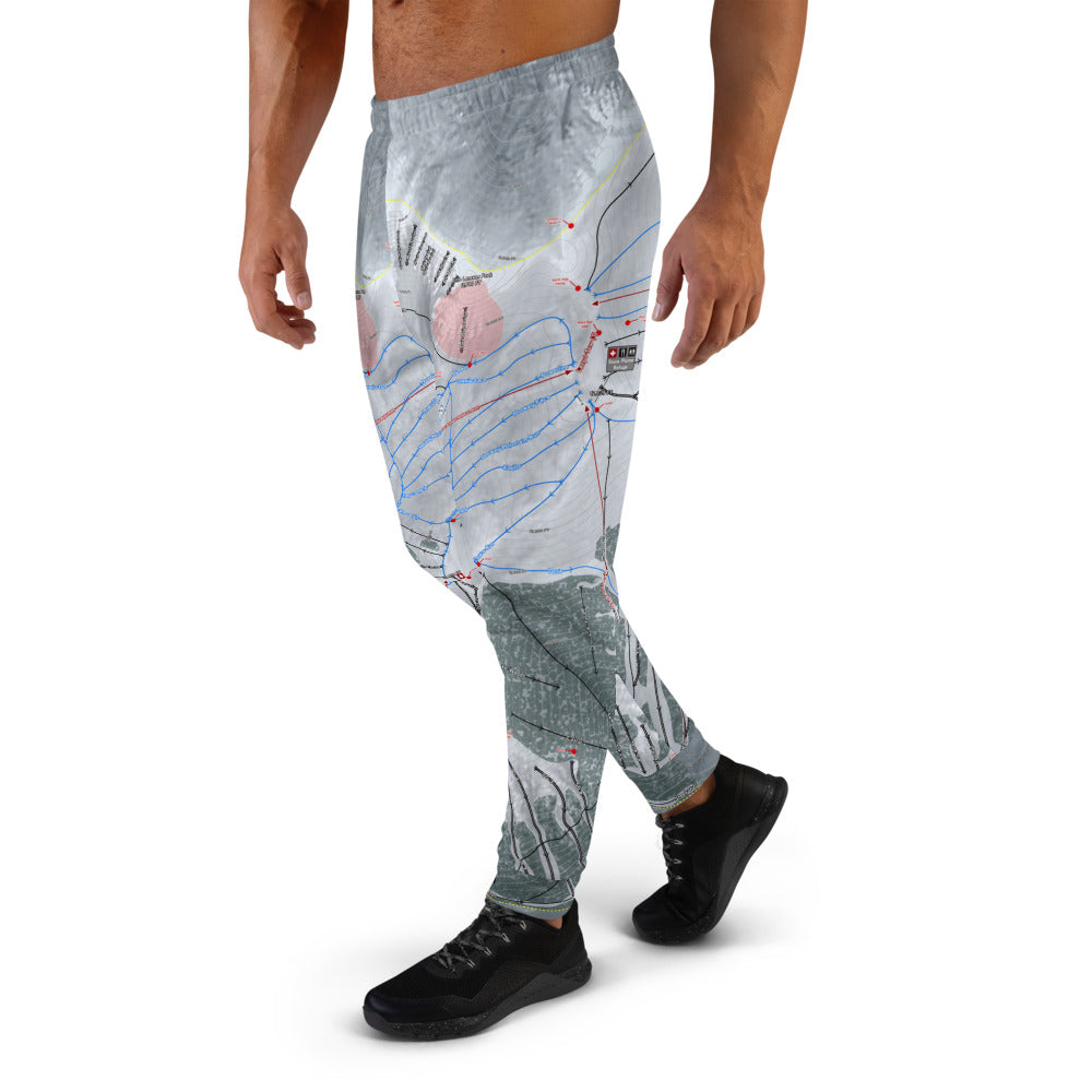 Arapahoe Basin, Colorado Ski Trail Map Men's Mid-Layer - Powderaddicts