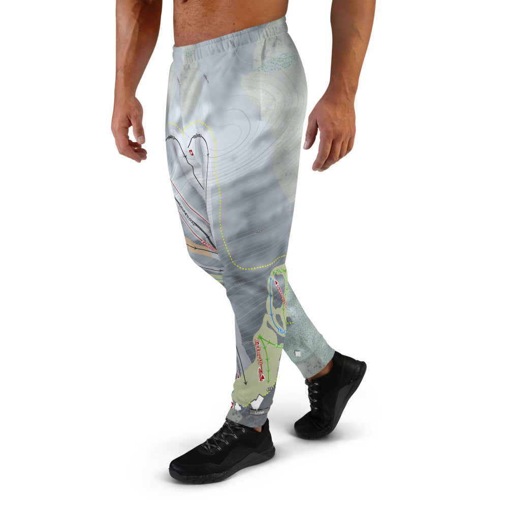 Ski Sundown, Connecticut Ski Trail Map Men's Mid-Layer - Powderaddicts