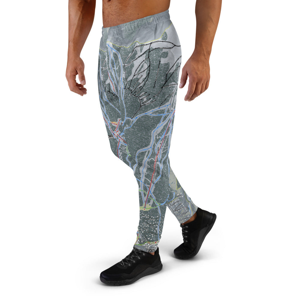 Snowmass, Colorado Ski Trail Map Men's Mid-Layer - Powderaddicts