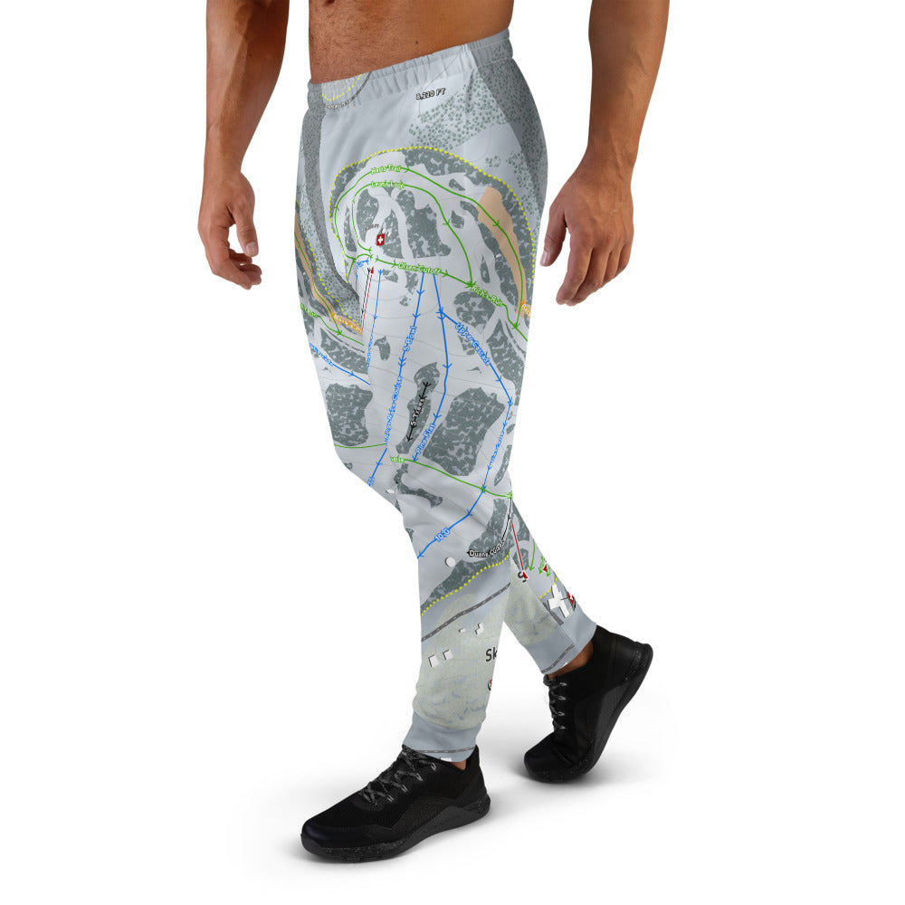 Sky Tavern, Nevada Ski Trail Map Men's Mid-Layer - Powderaddicts