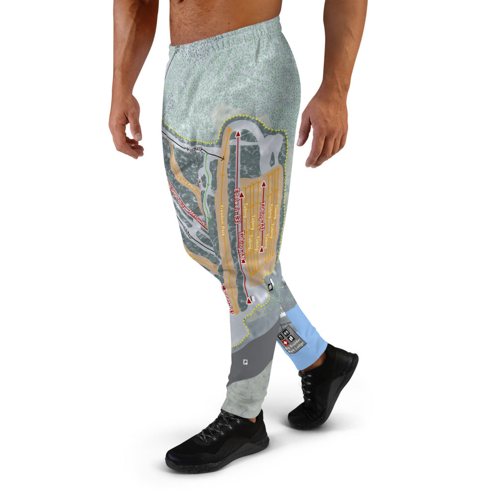 Big Boulder, Pennsylvania Ski Trail Map Men's Mid-Layer - Powderaddicts