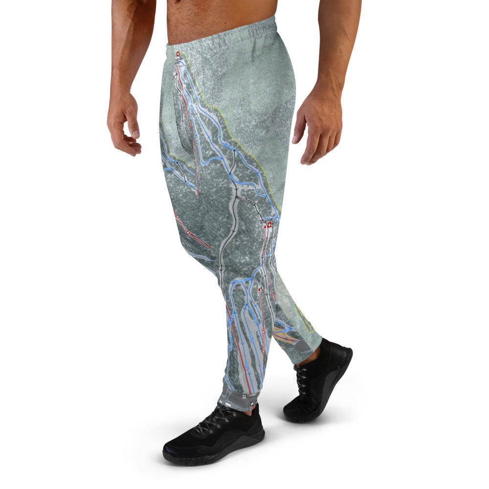Gunstock Mountain, New Hampshire Ski Trail Map Men's Mid-Layer - Powderaddicts