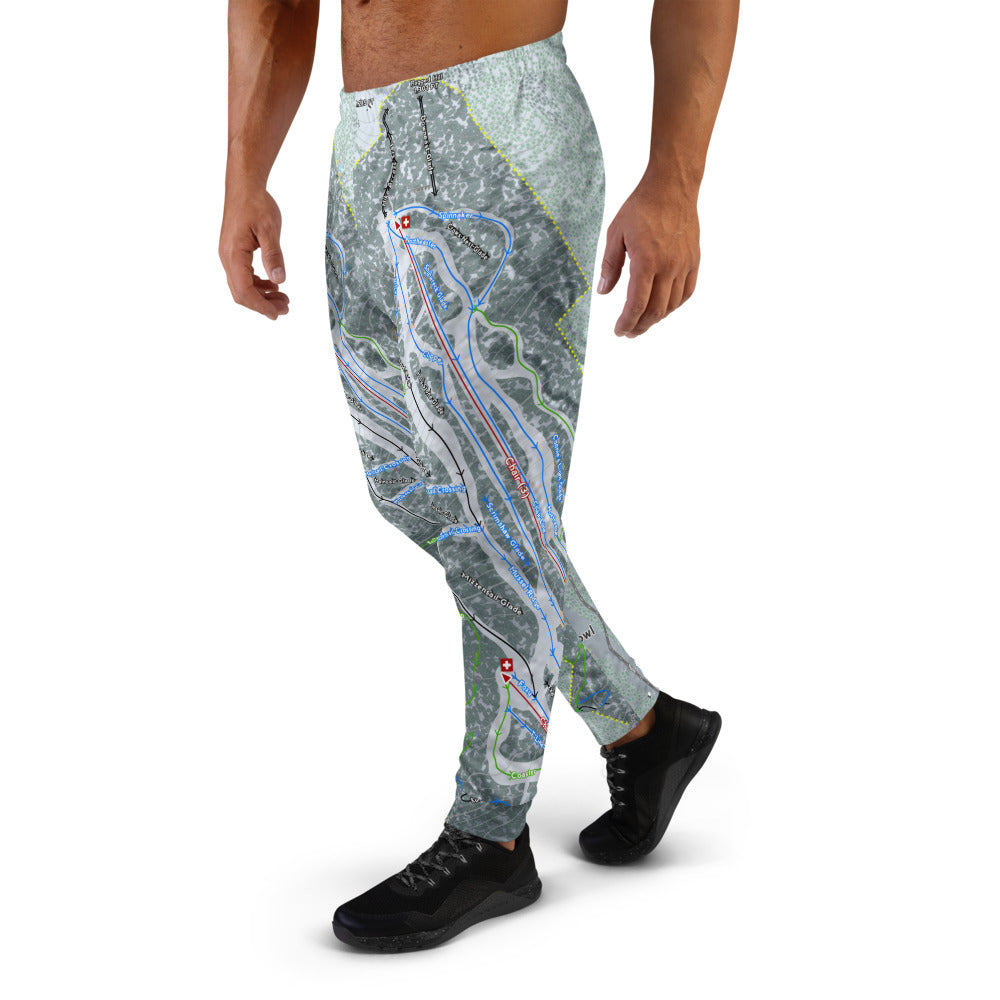 Camden Snow Bowl, Maine Ski Trail Map Men's Mid-Layer - Powderaddicts