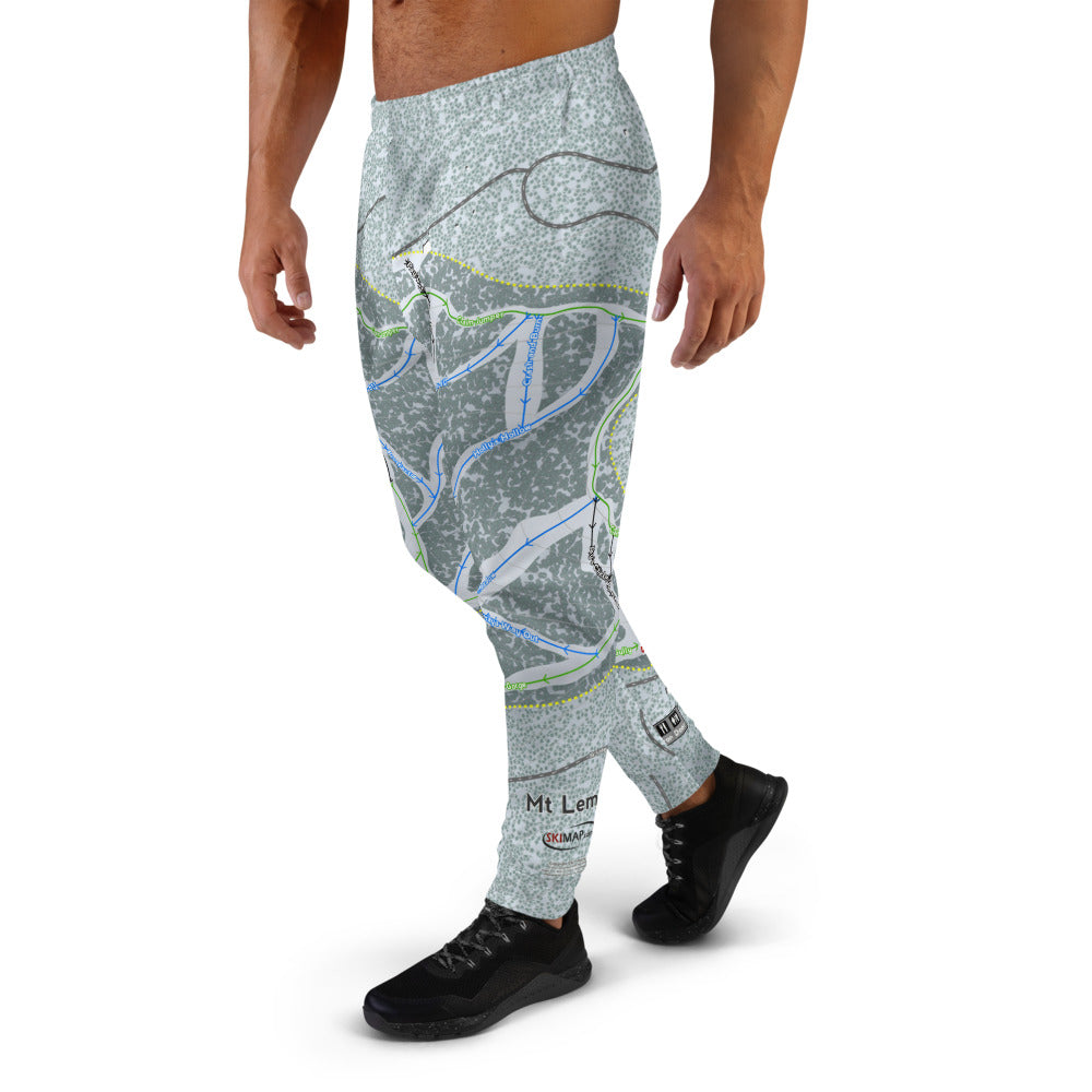 Mt Lemmon, Arizona Ski Trail Map Men's Mid-Layer - Powderaddicts