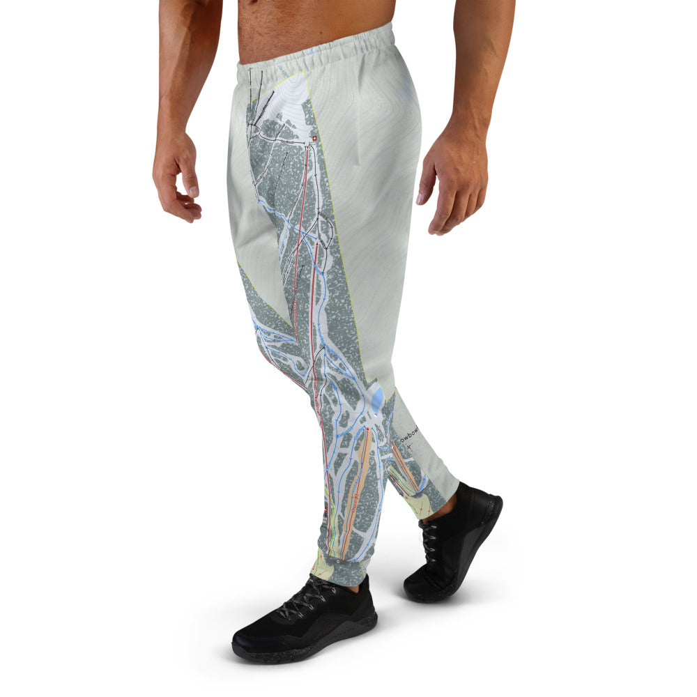 SnowBowl, Arizona Ski Trail Map Men's Mid-Layer - Powderaddicts