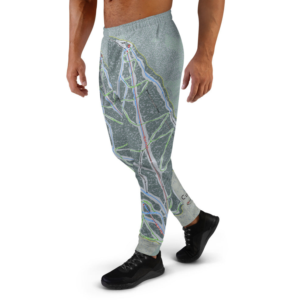 Cuchara, Colorado Ski Trail Map Men's Mid-Layer - Powderaddicts