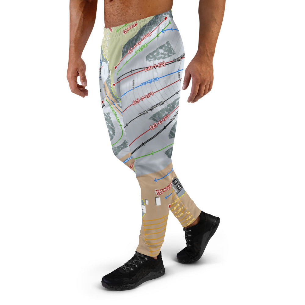 Sunburst, Wisconsin Ski Trail Map Men's Mid-Layer - Powderaddicts