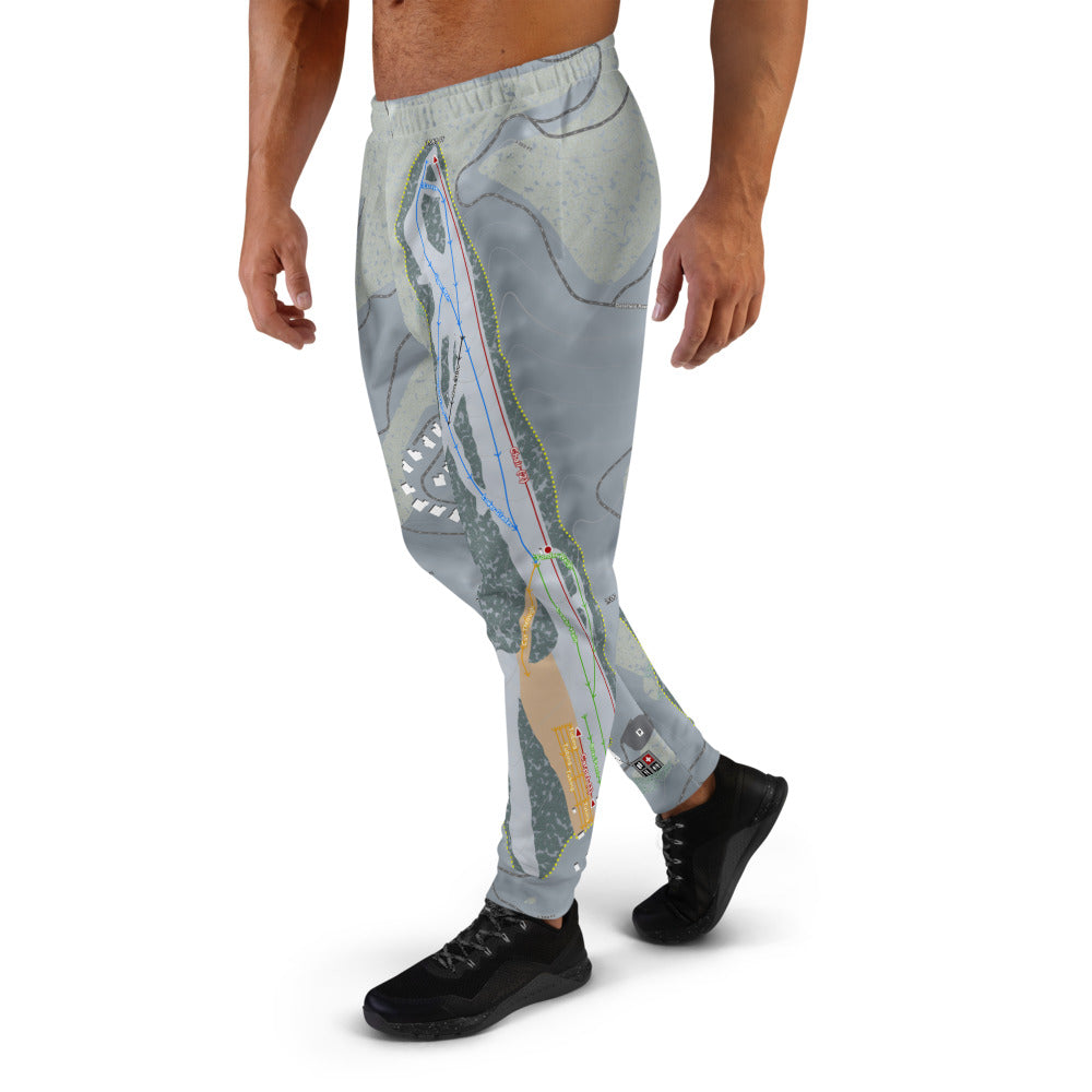 The Homestead, Virginia Ski Trail Map Men's Mid-Layer - Powderaddicts