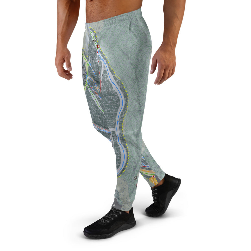 Ski Butternut, Massachusetts Ski Trail Map Men's Mid-Layer - Powderaddicts