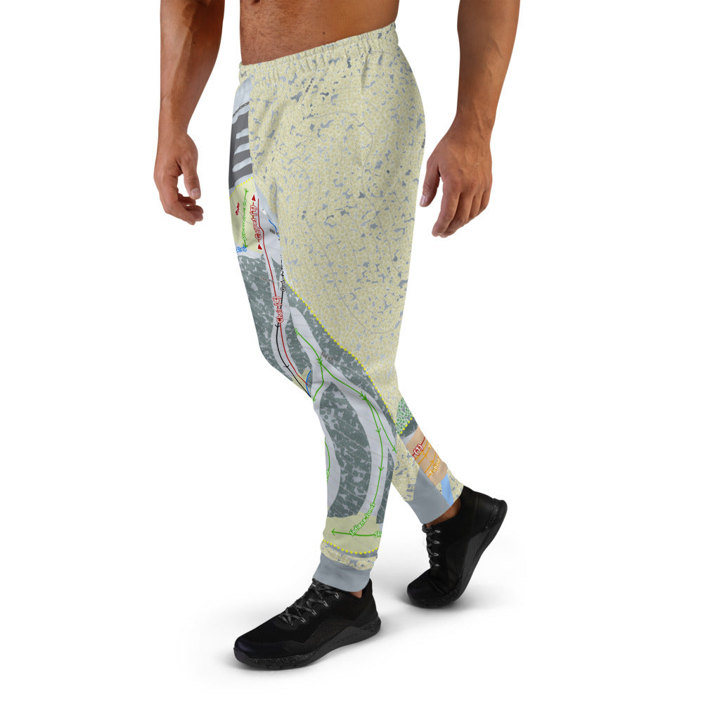 Paoli Peaks, Indiana Ski Trail Map Men's Mid-Layer - Powderaddicts