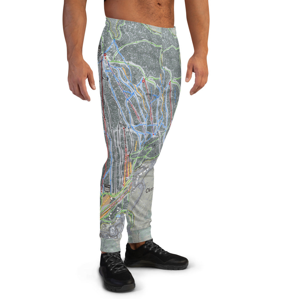 Okemo, Vermont Ski Trail Map Men&#39;s Mid-Layer - Powderaddicts