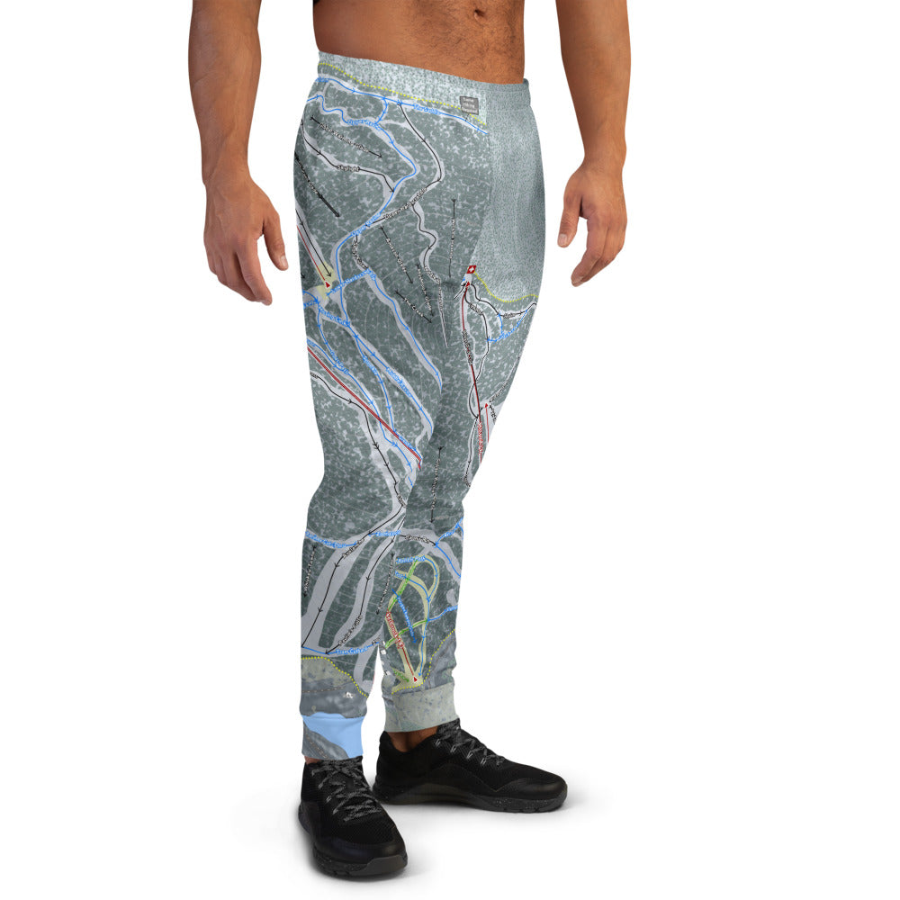 Cannon Mountain, New Hampshire Ski Trail Map Men's Mid-Layer - Powderaddicts