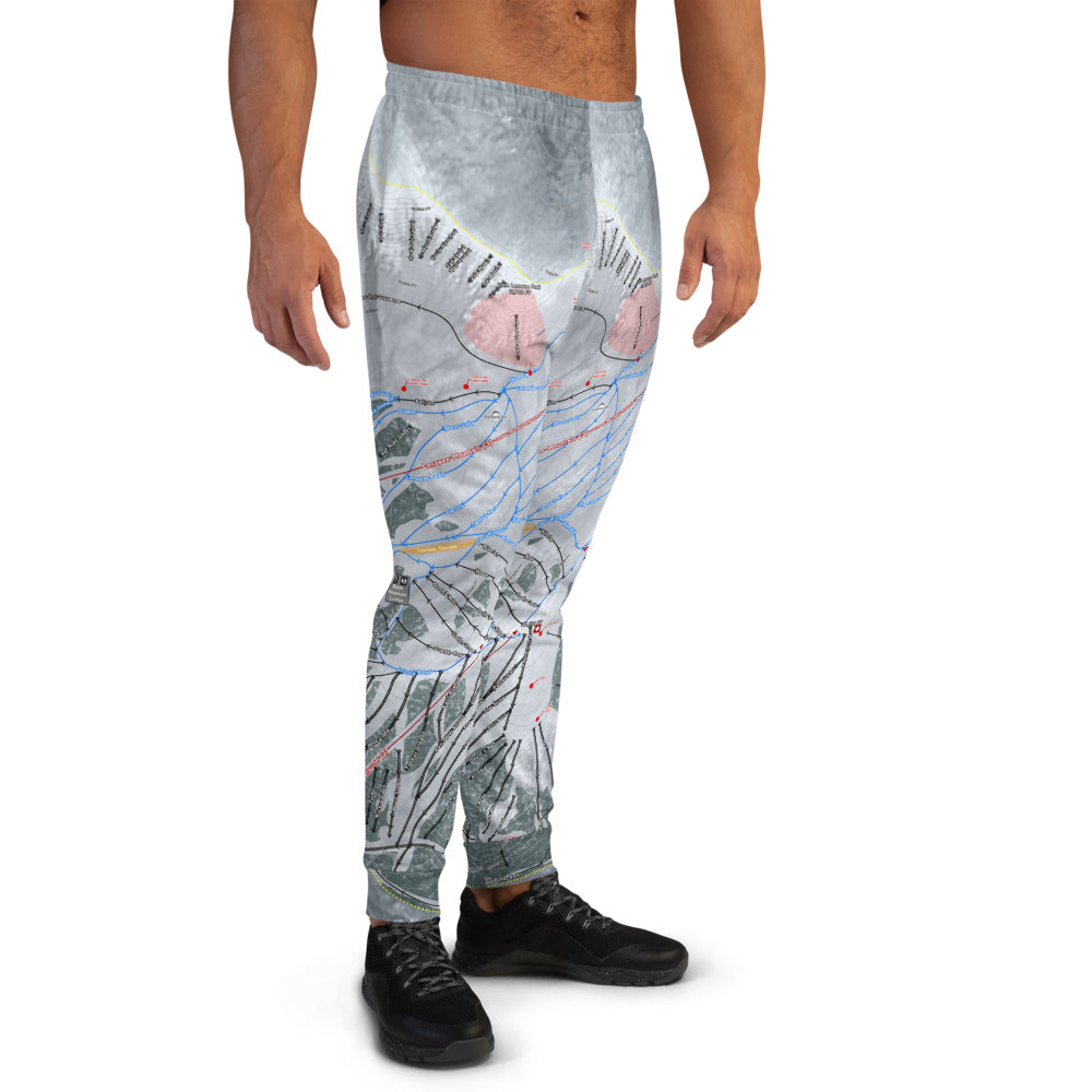 Arapahoe Basin, Colorado Ski Trail Map Men's Mid-Layer - Powderaddicts