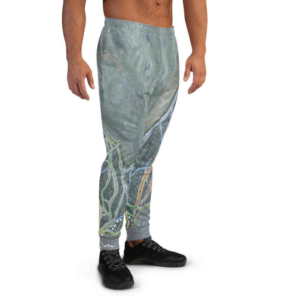 Attitash Mountain, New Hampshire Ski Trail Map Men's Mid-Layer - Powderaddicts