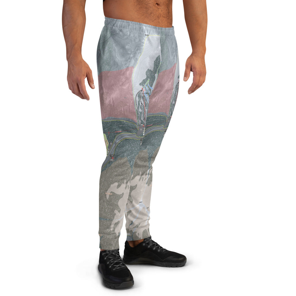 Loveland, Colorado Ski Trail Map Men&#39;s Mid-Layer - Powderaddicts