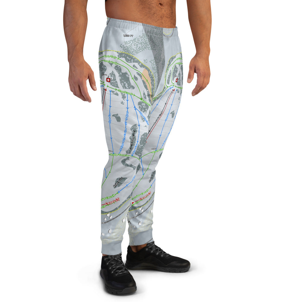 Sky Tavern, Nevada Ski Trail Map Men's Mid-Layer - Powderaddicts