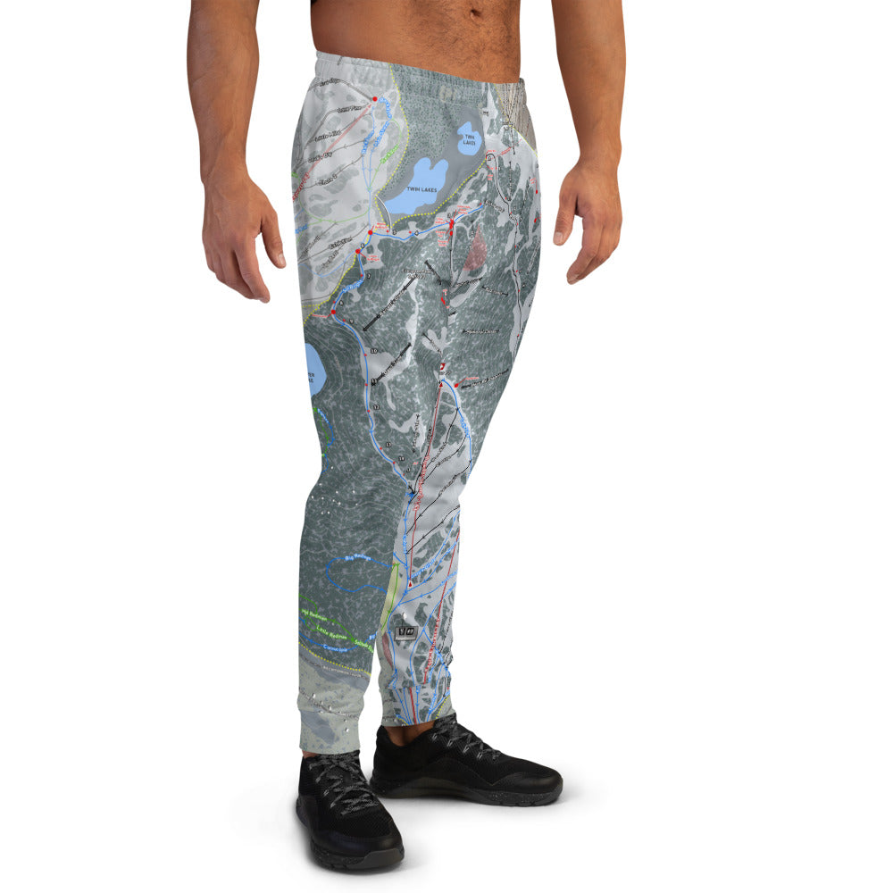 Solitude, Utah Ski Trail Map Men's Mid-Layer - Powderaddicts