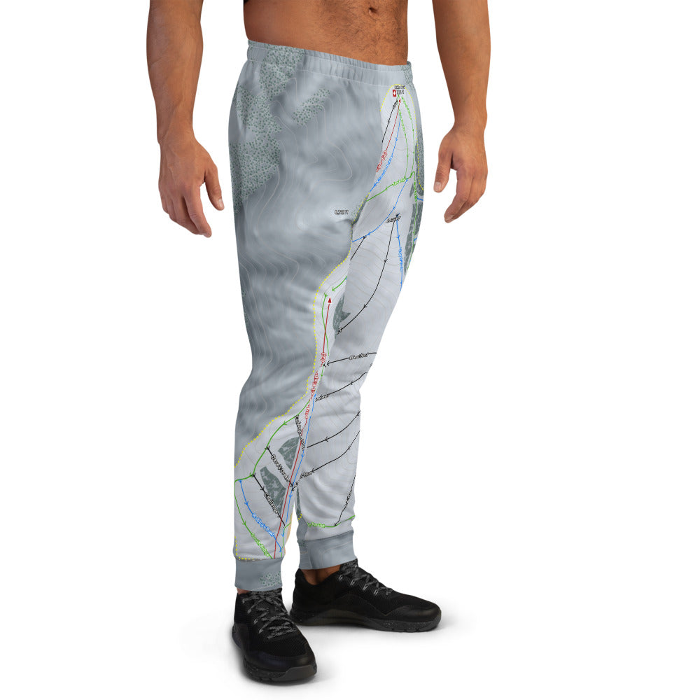 Soldier Mountain, Idaho Ski Trail Map Men's Mid-Layer - Powderaddicts