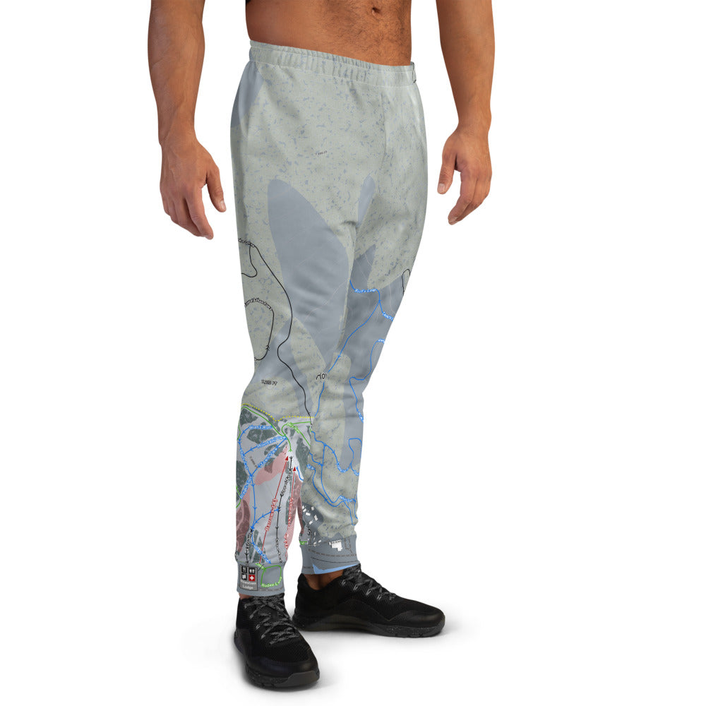Howelsen Hill, Colorado Ski Trail Map Men's Mid-Layer - Powderaddicts