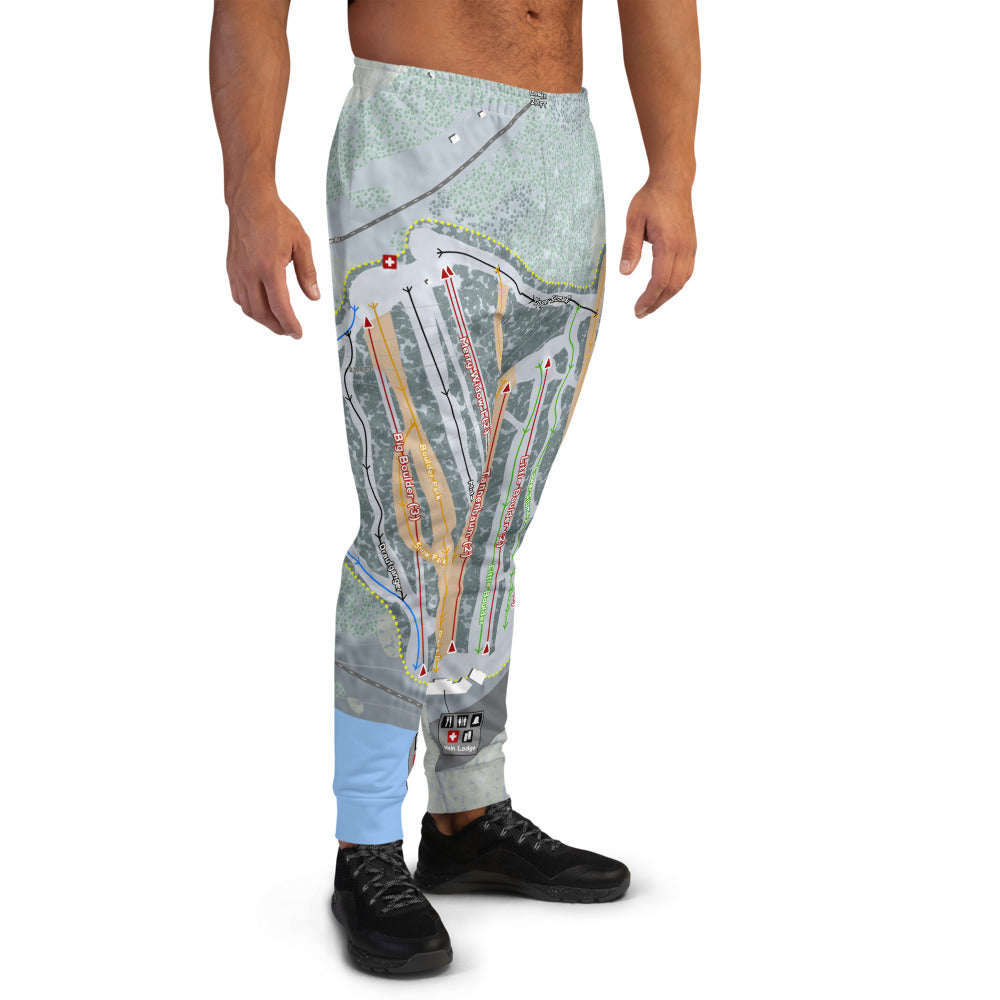 Big Boulder, Pennsylvania Ski Trail Map Men's Mid-Layer - Powderaddicts