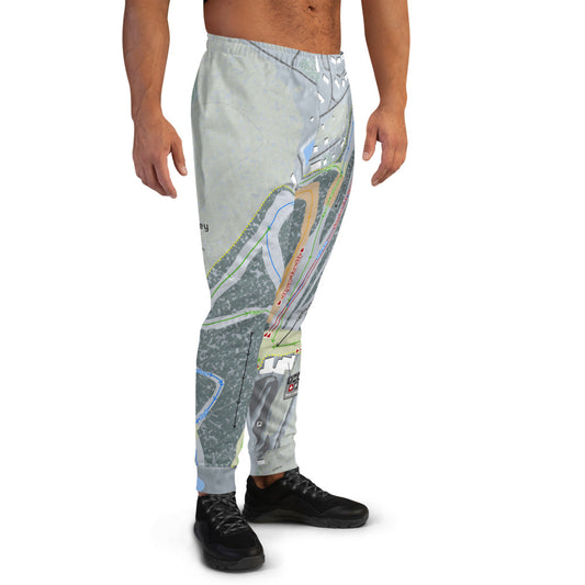 Hidden Valley, Pennsylvania Ski Trail Map Men's Mid-Layer - Powderaddicts