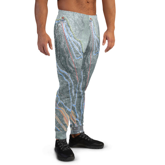 Gunstock Mountain, New Hampshire Ski Trail Map Men's Mid-Layer - Powderaddicts