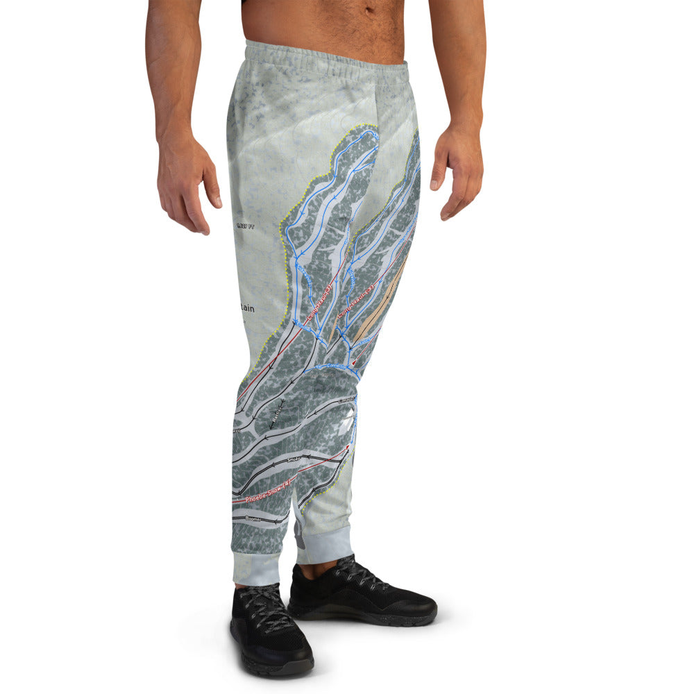 Montage Mountain, Pennsylvania Ski Trail Map Men's Mid-Layer - Powderaddicts