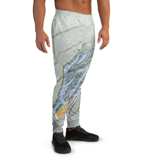 Mt Pleasant, Pennsylvania Ski Trail Map  Men's Mid-Layer - Powderaddicts