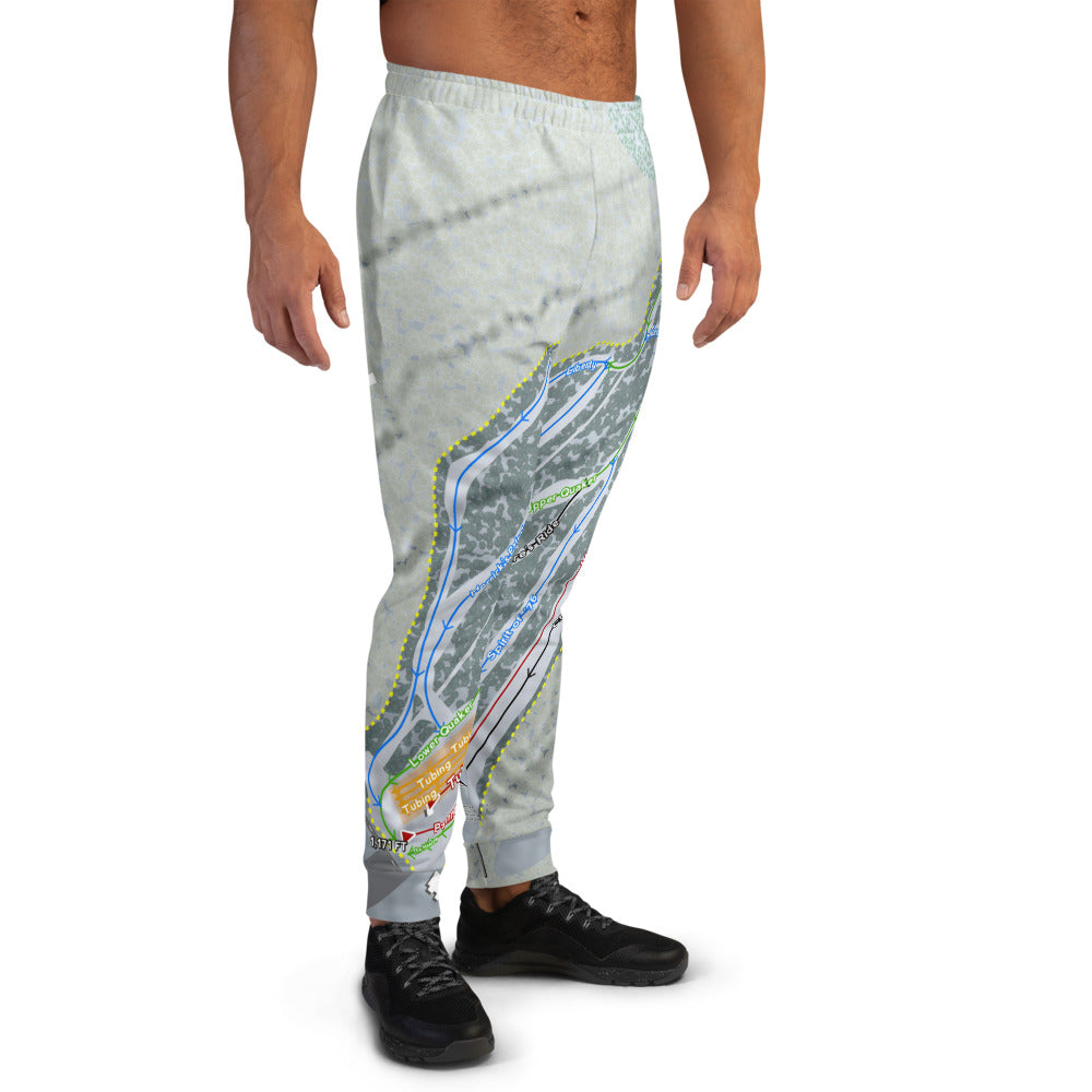 Mt Pleasant, Pennsylvania Ski Trail Map  Men's Mid-Layer - Powderaddicts