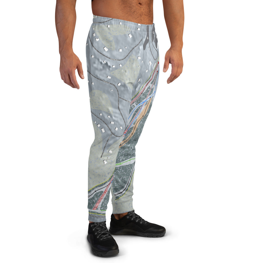 Ski Big Bear, Pennsylvania Ski Trail Map Men's Mid-Layer - Powderaddicts