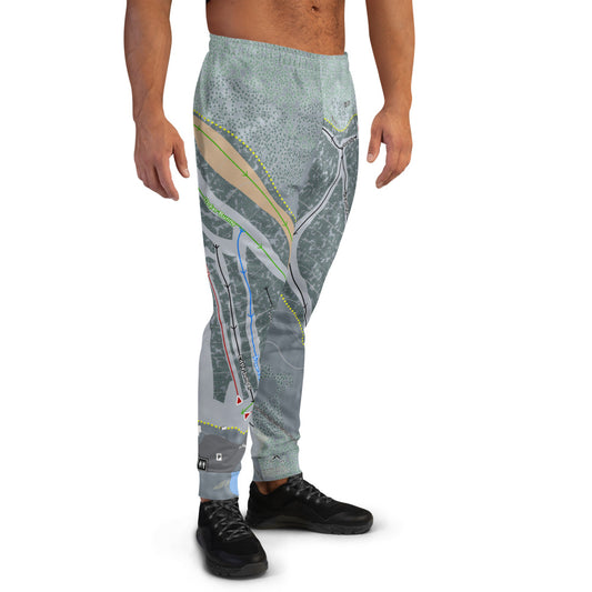 Titcomb Mountain, Maine Ski Trail Map Men's Mid-Layer - Powderaddicts