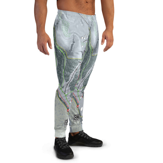 Coffee Mill, Minnesota Ski Trail Map Men's Mid-Layer - Powderaddicts