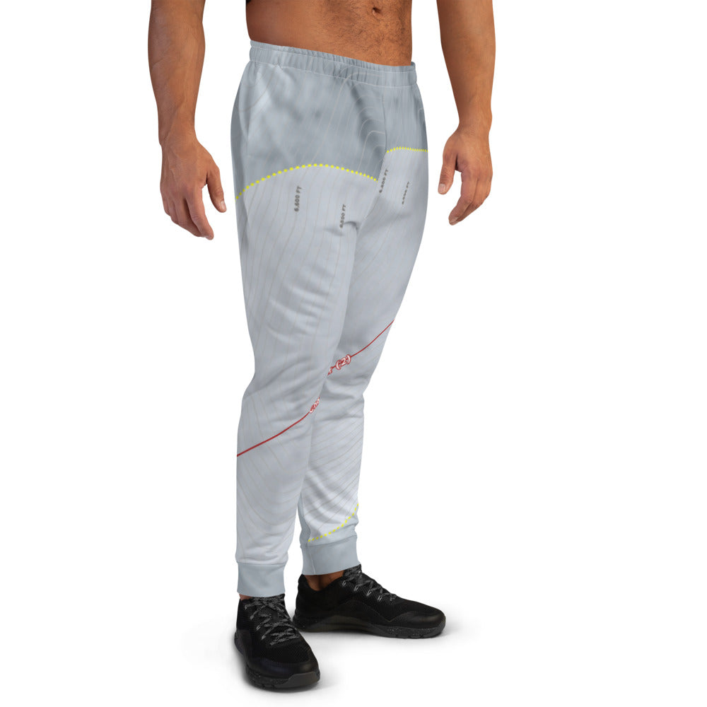 Elko Snobowl, Nevada Ski Trail Map Men&#39;s Mid-Layer - Powderaddicts