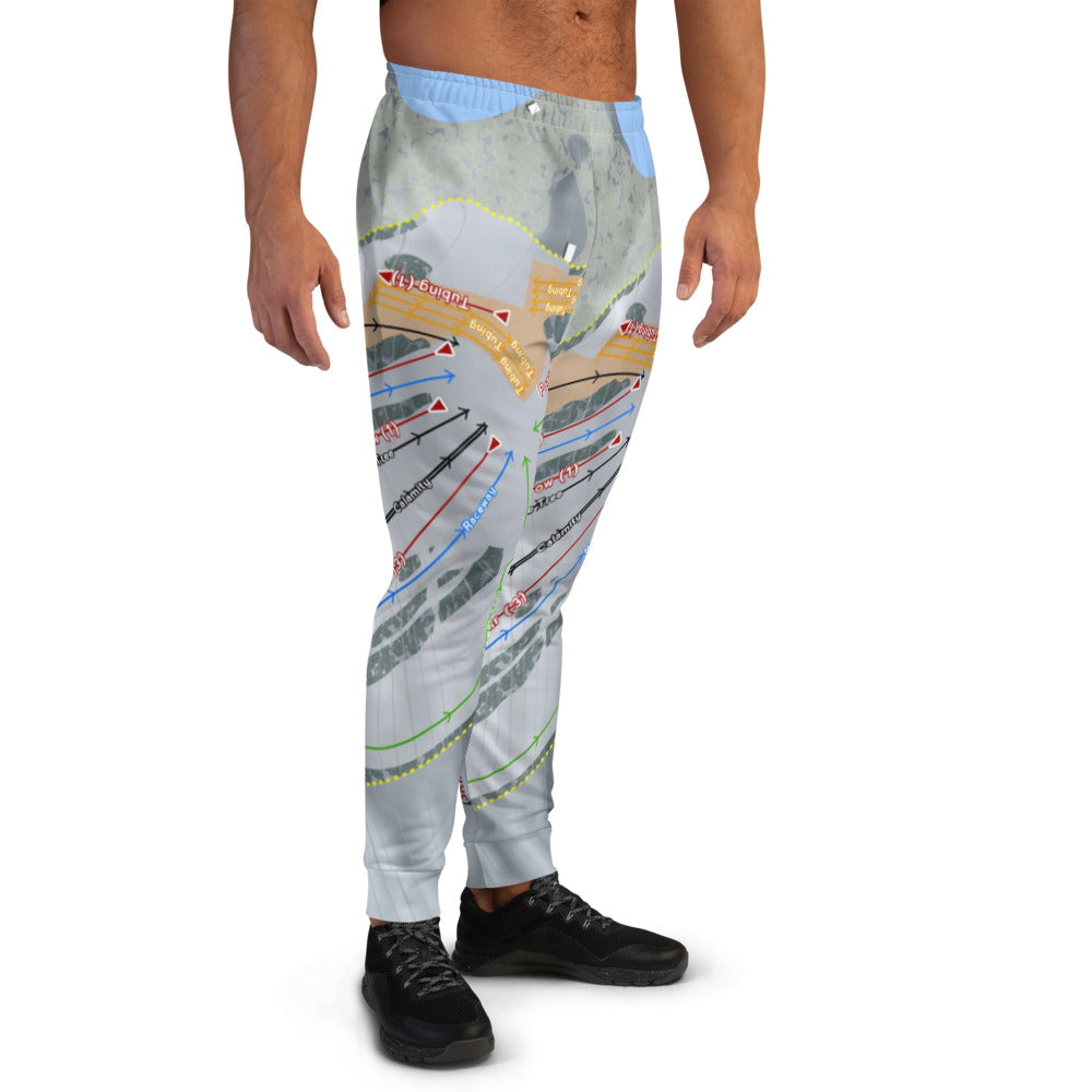 Bottineau, North Dakota Ski Trail Map Men&#39;s Mid-Layer - Powderaddicts