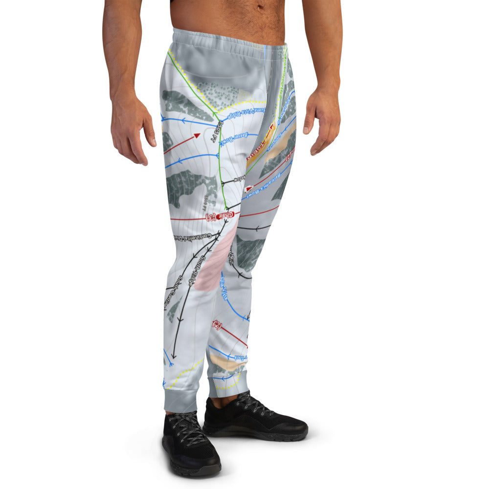 Buena Vista, Minnesota Ski Trail Map Men's Mid-Layer - Powderaddicts