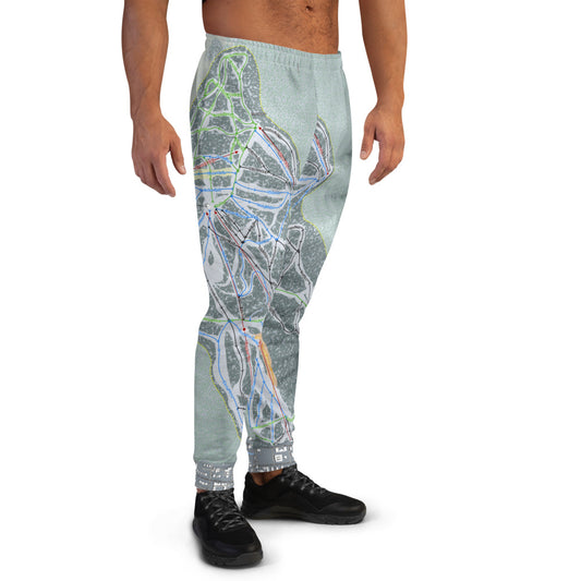 Red River, New Mexico Ski Trail Map Men's Mid-Layer - Powderaddicts